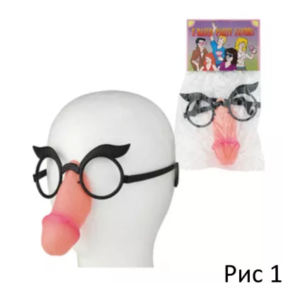 Очки с пенисом "Chin Glasses"