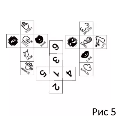 Игровые кости "Love love Dice"