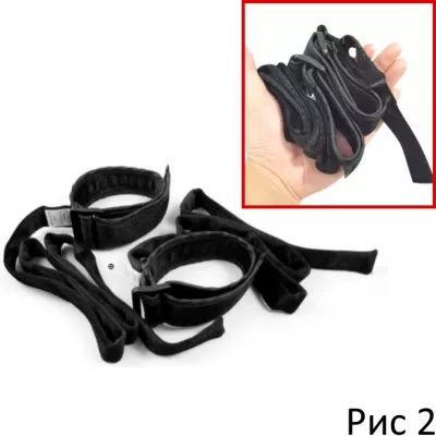 Фиксаторы для рук или ног "Fluffy SM Cuffs"