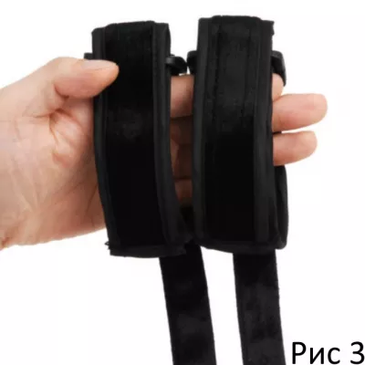Фиксаторы для рук или ног "Fluffy SM Cuffs"