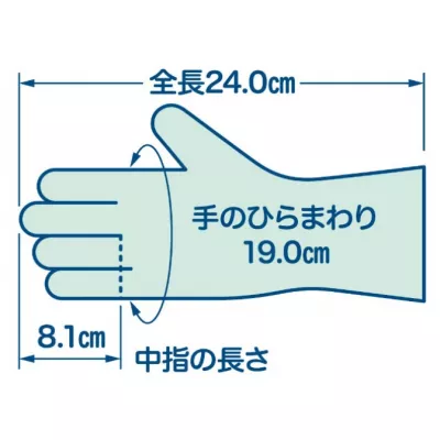 Нитриловые перчатки "Fami Goku Hand"