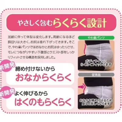 Подгузник взрослый "Yawaku Pantsu M-L"