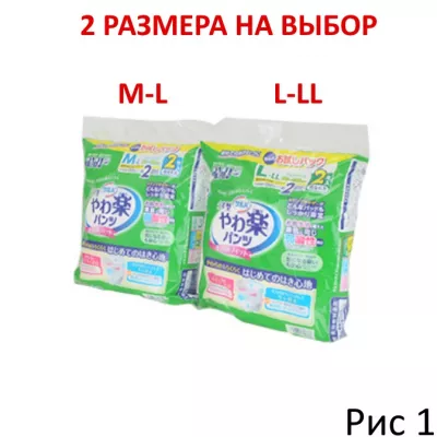 Подгузник взрослый "Yawaku Pantsu M-L"