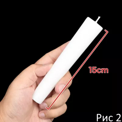 БДСМ свеча с воском в виде спермы "Semen Candle White Milk" - TOY69.ru