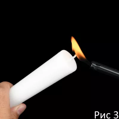 БДСМ свеча с воском в виде спермы "Semen Candle White Milk" - TOY69.ru