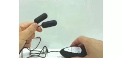 Двойная вибропуля "Rotade yua Pink"