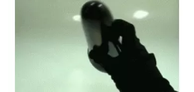 Анальная пробка с цепью "Magnum Z 6"