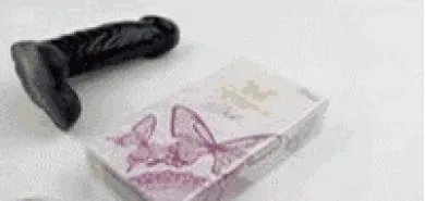 Презервативы "Glamouraous Butterfly Dot"