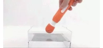 Массажер половых губ и клитора ''Shiru Mini Omu''