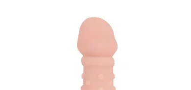 Вибратор с фрикциями "Oceans 6 Skin"