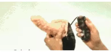 Страпон с вибрацией "Erection Hollow Strapon"