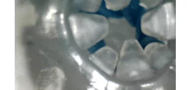 Мастурбатор ручной "TENGA AERO Silver Ring"