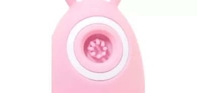 Вакуумный стимулятор с вибрацией "CatPunch H HORNY BLACK"