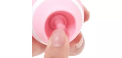 Вакуумный стимулятор с вибрацией "CatPunch H HORNY BLACK"