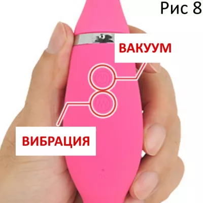 Вибратор со всасыванием ''Rabu Sucking Massager''