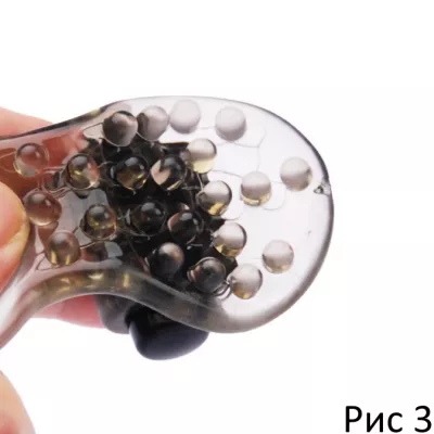 Эрекционная вибронасадка "Gurubi Ring Slider"