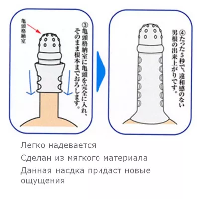 Насадка на член "NP Supporter Strong"