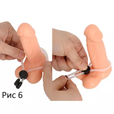 Лассо на член "Boss Silicon Cock Tie"