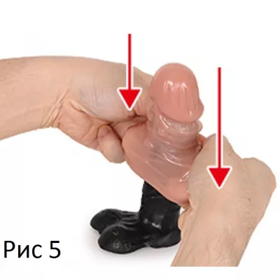 Насадка реалистичная "Penis Sleeve Pearl"