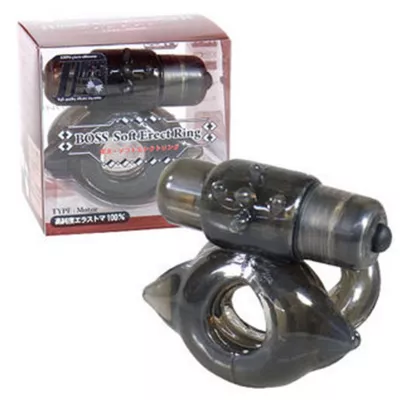 Эрекционное виброкольцо "Boss Erect Ring Motor"