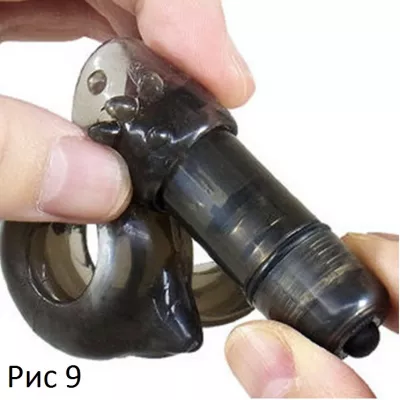 Эрекционное виброкольцо "Boss Erect Ring Motor"