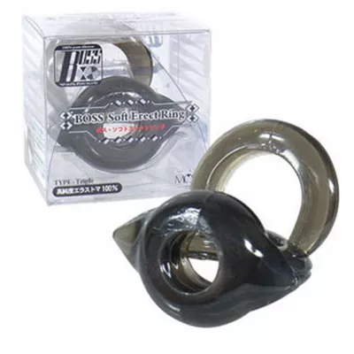 Эрекционное кольцо "Boss Soft Erect Ring Triple"