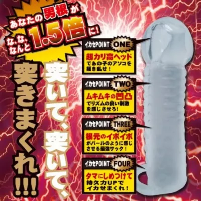 Насадка на член "Super Thick Strong Sleeve"