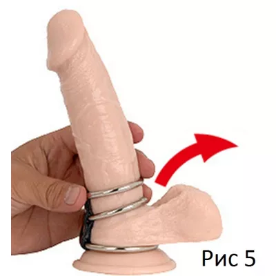 Эрекционные кольца "Cock Ring Harness 3RINGS"
