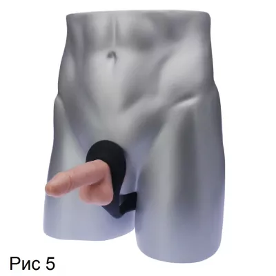 Кольцо и стимулятор простаты "Power Cock Enema"