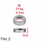 Эрекционное кольцо "Hebiueitokokk Ring M size"