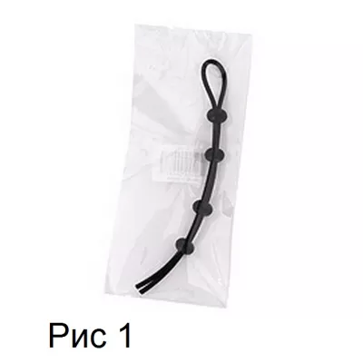 Утяжка члена и мошонки "4WAY Adjustable CockTie"