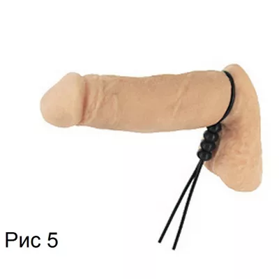 Утяжка члена и мошонки "4WAY Adjustable CockTie"
