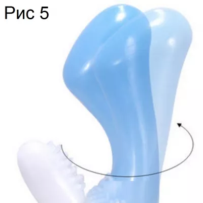Вибратор для точки G "Super Acme Max Blue"