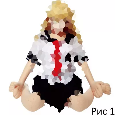 Парик блондинка "Angel Doll Long Blond Wig"
