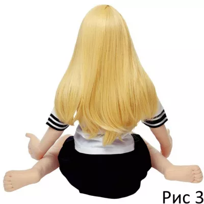 Парик блондинка "Angel Doll Long Blond Wig"