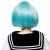 Парик голубой "Angel Doll Long Blue Wig"
