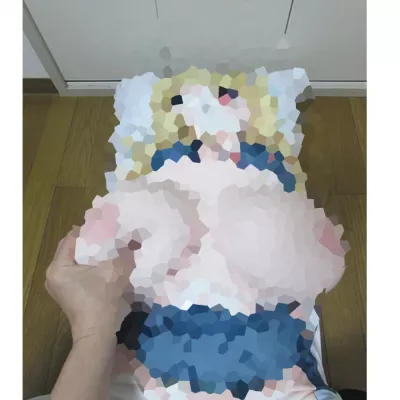 Подушка надувная для мужчин "Air Pillow Leg Type"