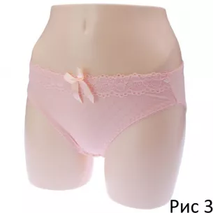 Розовые трусики "High Schooler's Panties #37"