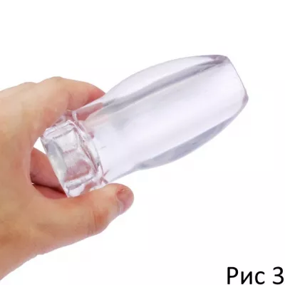 Анальная втулка сквозная "Anal Clear M"