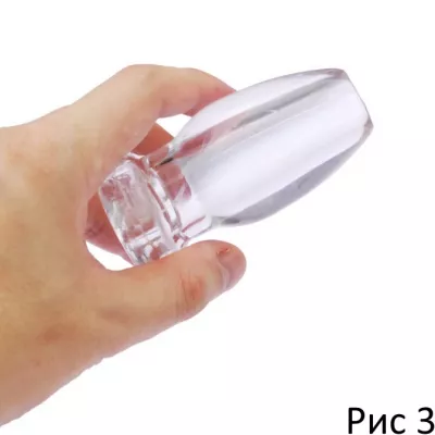 Анальная втулка сквозная "Anal Clear S"