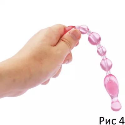 Анальный вибратор "Tamagorosi Pink"