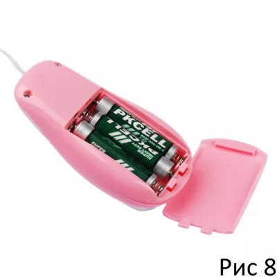 Анальный вибратор "Tamagorosi Pink"