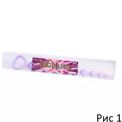Анальные бусы "Anal Gubanmini Purple"