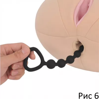 Анальные бусы "Anal Gubanmini Pink"
