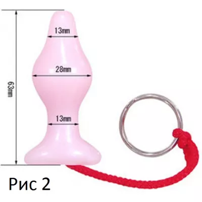 Анальная пробка "Ass Stopper Strap S size"