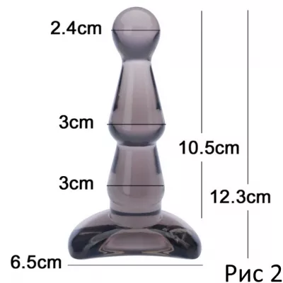 Анальная пробка "Anus Stopper No.3"