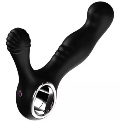 Вибратор для простаты и промежности ''Cat Panchi Enema Black''