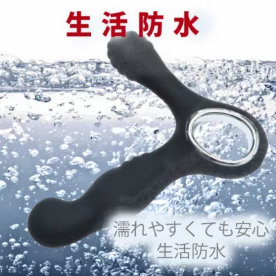 Вибратор для простаты и промежности ''Cat Panchi Enema Black''