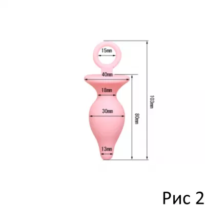 Анальная пробка "Tip Tap M size"