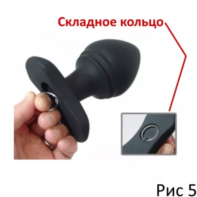 Анальная пробка "BOSS Shiri Stopper 6"